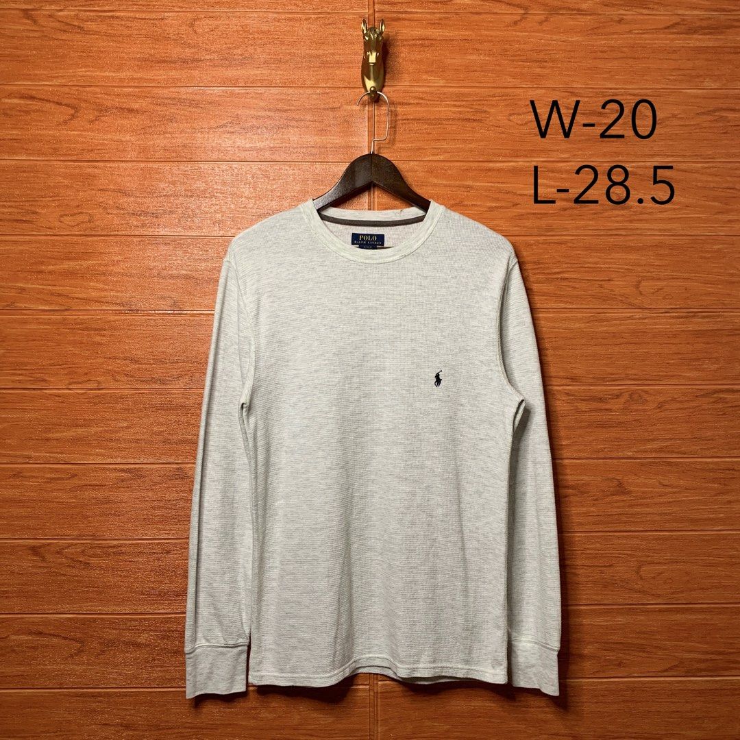 Ralph Lauren RL Cream Waffle Knit Pullover (Category: Tshirts & Polo Shirts ) located in Quezon City. Submitted by donklasiko (Listing ID 1463118313, Image 2). Description: Condition: 9.5+/10 Pristine condition Issue: non Refer to the dimension 🤗 PM FOR MORE DETAILS NO RETURN, NO EXCHANGE & NO REFUND! ✅I ALSO ACCEPT TRADE/SWAP TO ANYTHING JUST DROP YOUR OFFER Please manage your expectations, this is a secondhand item. What you see is what you ge
