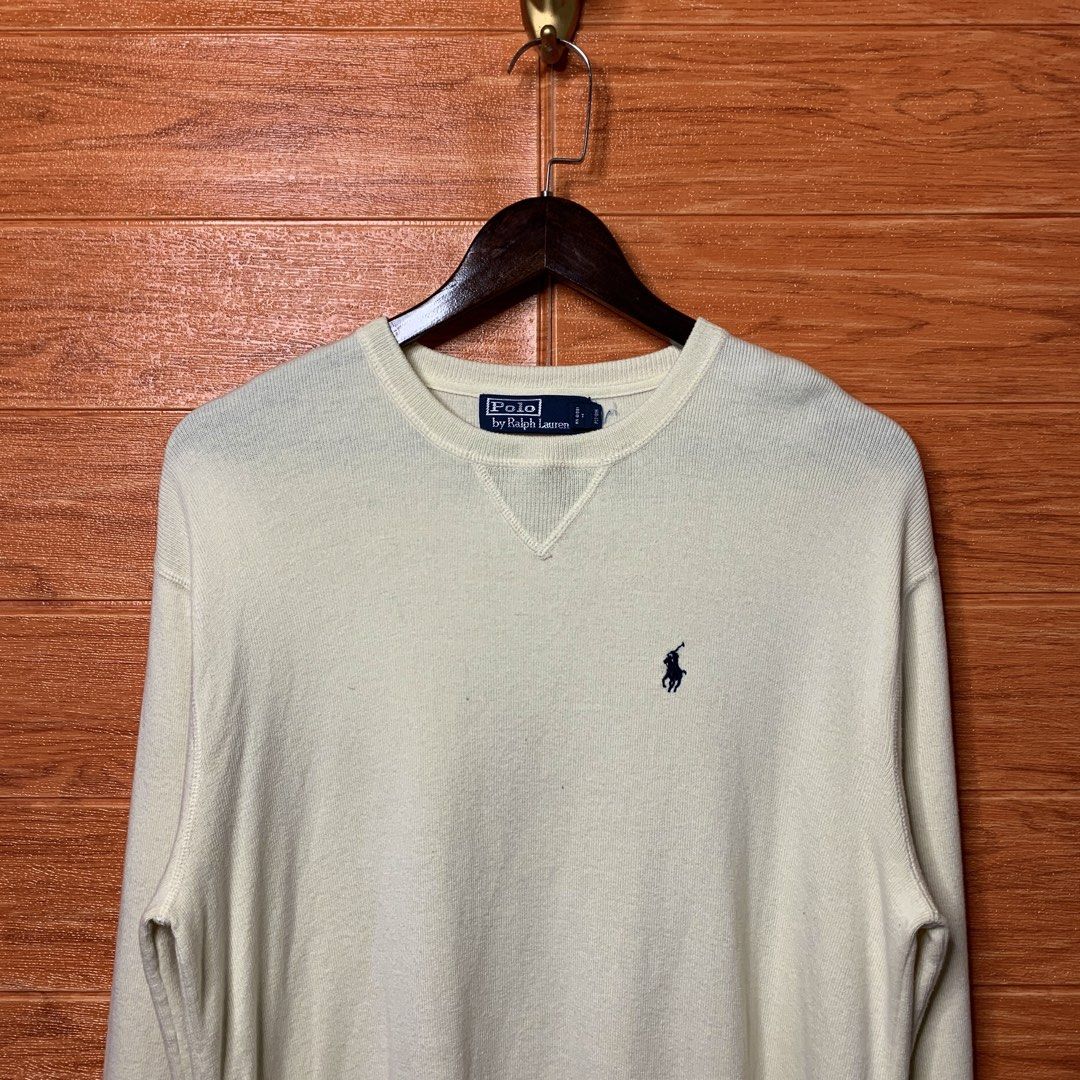 Ralph Lauren RL Knitted Pullover (Category: Tshirts & Polo Shirts ) located in Quezon City. Submitted by donklasiko (Listing ID 1463118689, Image 3). Description: Condition: 9.5+/10 Pristine condition Issue: non Refer to the dimension 🤗 PM FOR MORE DETAILS NO RETURN, NO EXCHANGE & NO REFUND! ✅I ALSO ACCEPT TRADE/SWAP TO ANYTHING JUST DROP YOUR OFFER Please manage your expectations, this is a secondhand item. What you see is what you get 😊 💵MOP