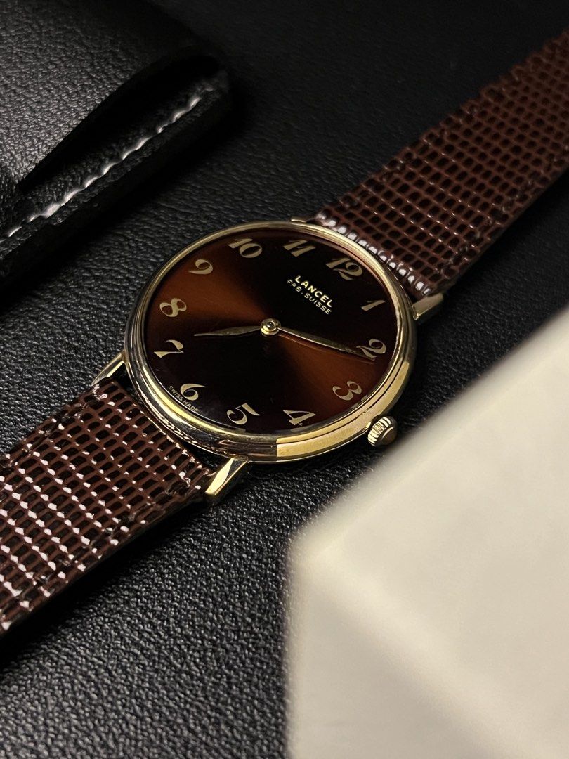 Rare Vintage Classic Breguet Lancel (Category: Men's Watches) located in Quezon City. Submitted by phcrisis (Listing ID 1462912893, Image 1). Description: Rare Vintage Classic Breguet Lancel Swiss Made Manual Winding 35mm Case 36mm Lug to Lug 7mm Case Height Sapphire Glass Citrine Crown Works perfect condition 9,000.