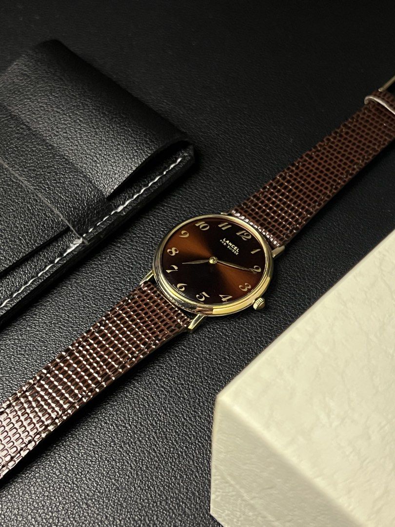 Rare Vintage Classic Breguet Lancel (Category: Men's Watches) located in Quezon City. Submitted by phcrisis (Listing ID 1462912893, Image 3). Description: Rare Vintage Classic Breguet Lancel Swiss Made Manual Winding 35mm Case 36mm Lug to Lug 7mm Case Height Sapphire Glass Citrine Crown Works perfect condition 9,000.