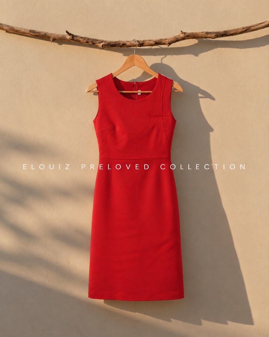 Red Sexy Dress (Category: Dresses) located in Quezon City. Submitted by blessed.elouiz (Listing ID 1462981575, Image 1). Description: ✨ PRELOVED FIND — ₱65 ONLY! ✨ 👗 Neat, simple & easy to style 🌿 Preloved piece 💰 ₱65 only! Perfect for everyday wear, work, errands, or casual days. 😊 📌 Please manage your expectations: This is a preloved item. Minor signs of previous use may be present. Actual colors may vary slightly depending on lighting and