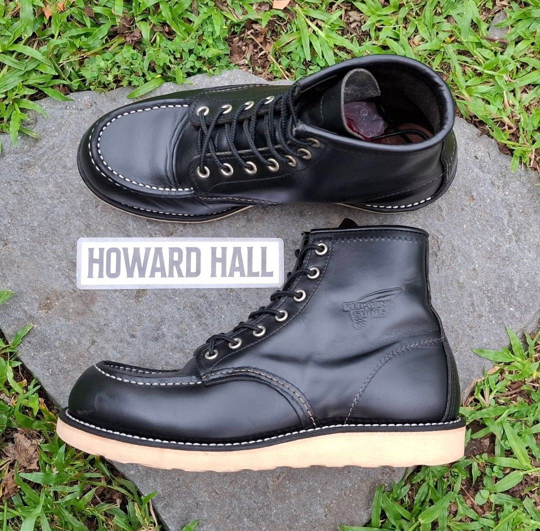 Red Wing 8130 Black Chrome Moc Toe (Category: Boots) located in Cavite. Submitted by howie16 (Listing ID 1462889031, Image 3). Description: 7,999 price Red Wing 8130 Black Chrome Moc Toe Size 7D US Fit to size 7.5-8 US sneaker size Used but in good condition No original box Color may vary due to lighting Pm me if interested Visit my other posts....