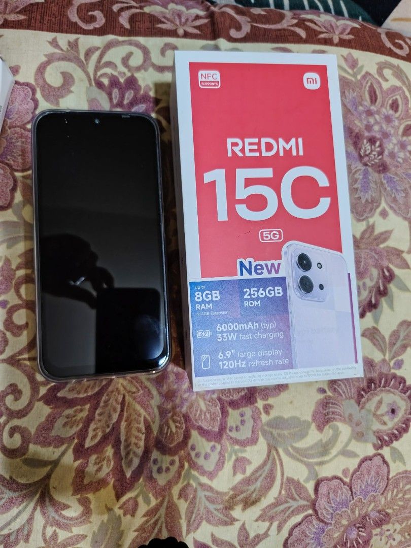 FRESH Redmi 15c android (Category: Android Others) located in Quezon City. Submitted by kristal68 (Listing ID 1462938463, Image 1). Description: nawala po resibo. one month used only. Included earphones battery with tempered glass. bought at ever commonwealth RFS: NEED FUNDS.