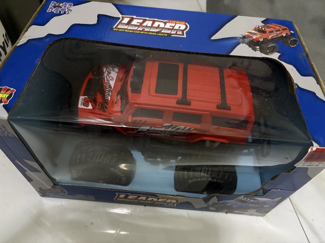 Remote Truck (Category: Remote Control Toys) located in Manila. Submitted by alyyy. (Listing ID 1462970923, Image 1). Description: Monster Truck with remote - brand new - bought from SM store - original price: 1k.