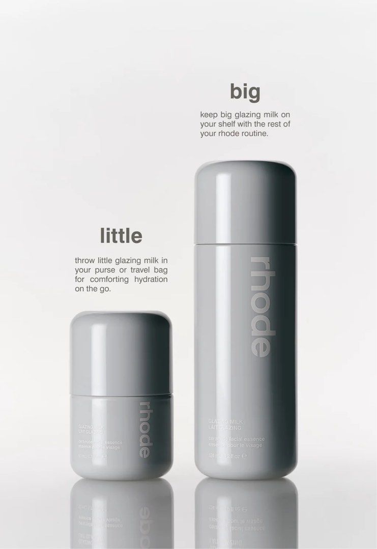 Rhode Glazing Milk (Category: Face Care) located in Manila. Submitted by shoprosiefinds (Listing ID 1462946236, Image 1). Description: 🥛 Sizes: 50 ml - PHP 1,700 124 ml - PHP 2,400 🇺🇸 Direct from USA.