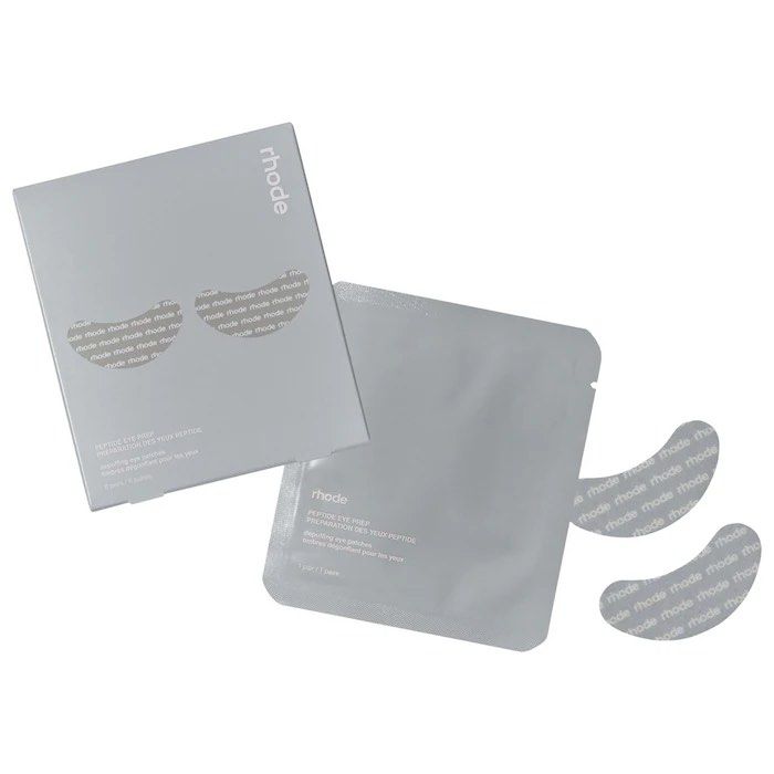 Rhode Peptide Eye Prep Depuffing Eye Patches (Category: Face Care) located in Manila. Submitted by shoprosiefinds (Listing ID 1462933285, Image 1). Description: ✨ Variations: 1 pack (6 pairs) = PHP 1,950 1 pair = PHP 450 🇺🇸 Direct from USA .