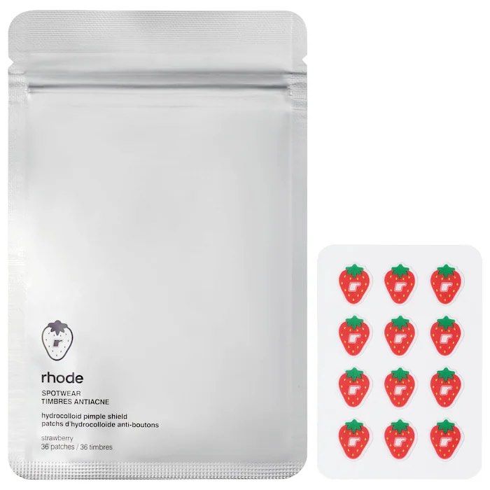 Rhode Spotwear Hydrocolloid Patches (Category: Face Care) located in Manila. Submitted by shoprosiefinds (Listing ID 1462947931, Image 1). Description: 🍓 Strawberry - 36 patches/pack 🇺🇸 Direct from USA.