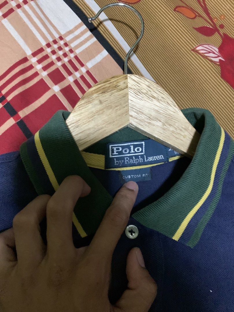 RL POLO GOOD CONDI (Category: Tshirts & Polo Shirts ) located in Quezon. Submitted by jaydrakethrift (Listing ID 1463039786, Image 3). Description: ISSUE ONE PIN HOLE COLOR RATE 9/10 DIMES W21 L29 .