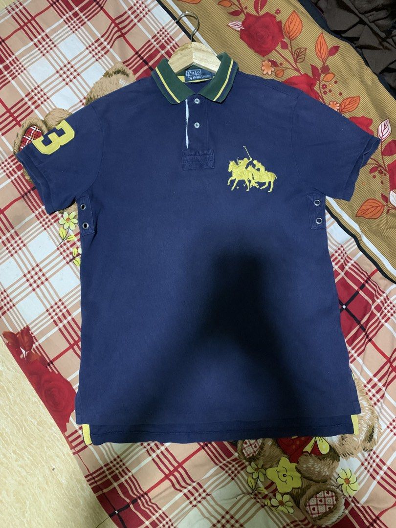 RL POLO GOOD CONDI (Category: Tshirts & Polo Shirts ) located in Quezon. Submitted by jaydrakethrift (Listing ID 1463039786, Image 1). Description: ISSUE ONE PIN HOLE COLOR RATE 9/10 DIMES W21 L29 .
