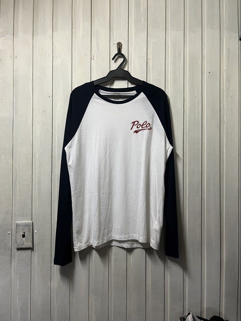 RL Ralph Lauren longsleeve raglan baseball (Category: Formal Shirts) located in Muntinlupa City. Submitted by ninenine.collective (Listing ID 1462900863, Image 1). Description: authentic 21/28.5.