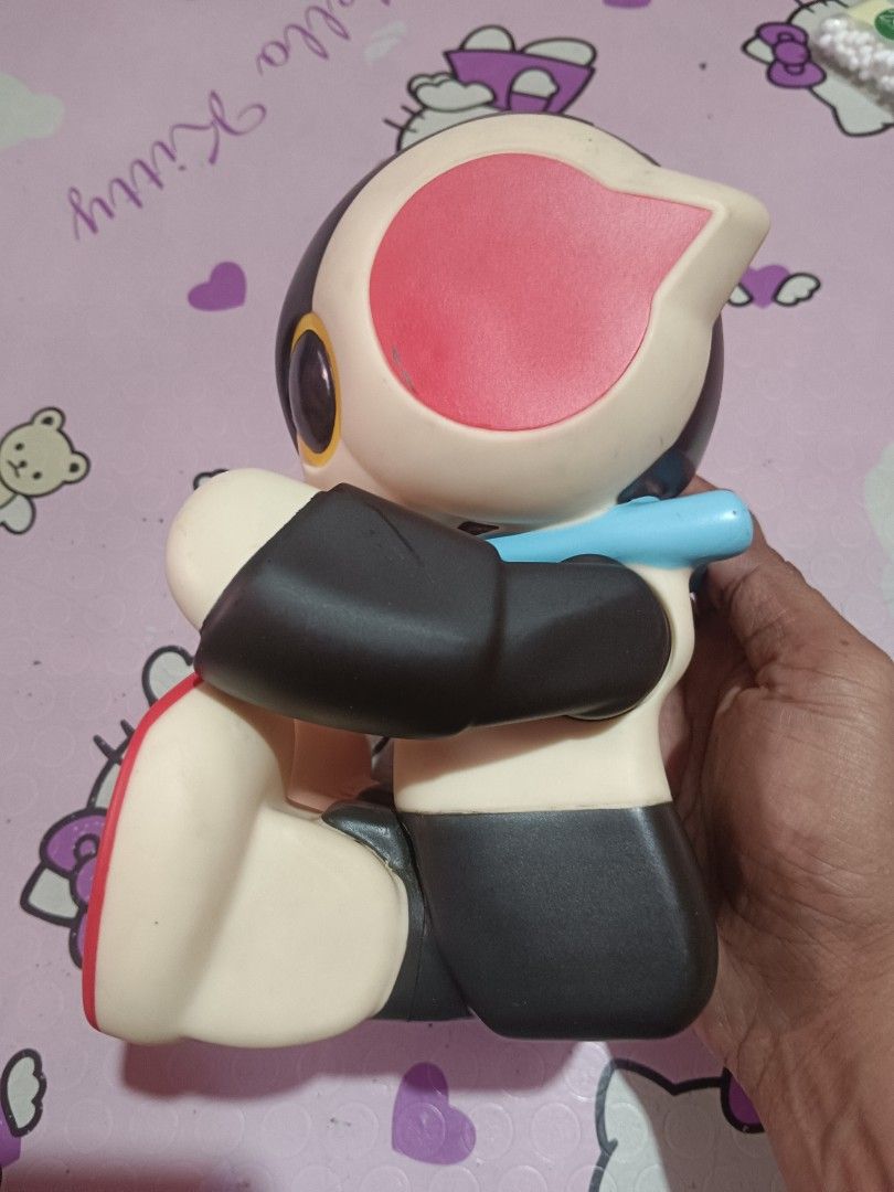 Robi story bank (Category: Designer & Blind Box Toys) located in Pasig City. Submitted by rednaxela_rich (Listing ID 1462966399, Image 3). Description: takara Tomy Roby story bank (working sounds).