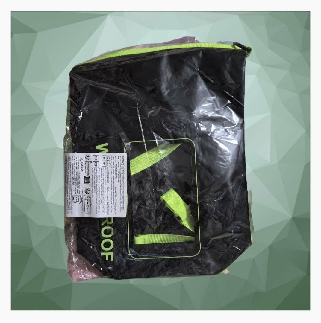 RollTop Waterproof Bag (Category: Other Sports Equipment and Supplies) located in Paranaque City. Submitted by calm_youngstore7 (Listing ID 1463038995, Image 3). Description: Outdoor roll-top waterproof dry bag featuring a built-in transparent smartphone pouch. This specialized 2-in-1 Phone Sling Dry Bag is heavily utilized for water sports and outdoor activities like kayaking, beach trips, swimming, and camping to protect electronics and valuabl