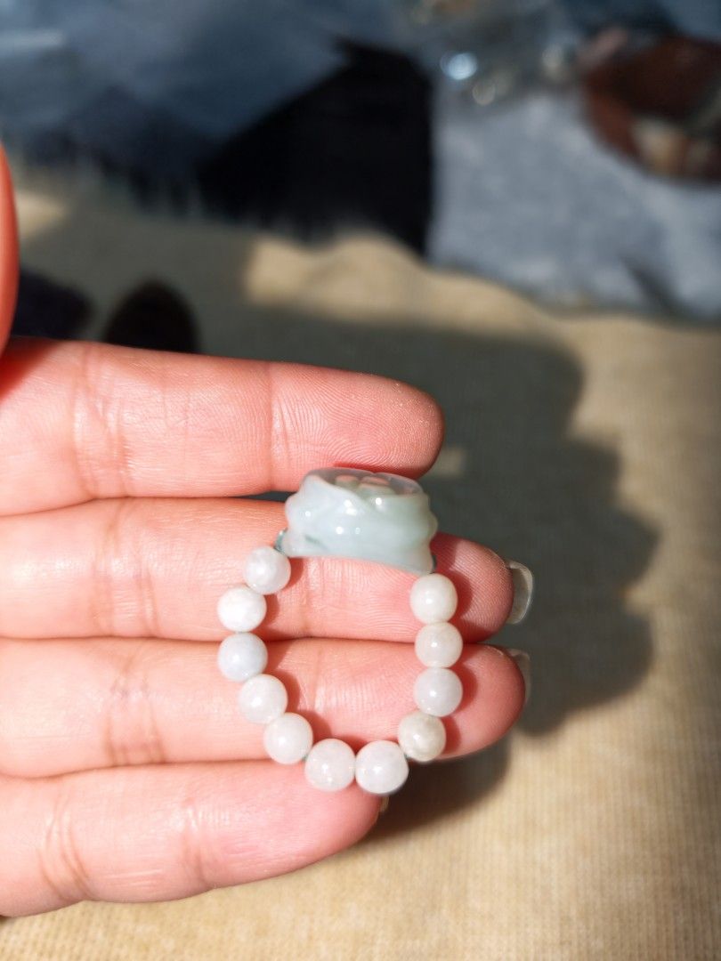 Rose Jade Ring ,customized Only one Piece (Category: Rings) located in Quezon City. Submitted by piaoliangcollections.ph (Listing ID 1463092082, Image 2). Description: Made from Natural stone of Jadeite This customized Ring is a head turner. Get it now Known as the stone of Abundance and Good Health..
