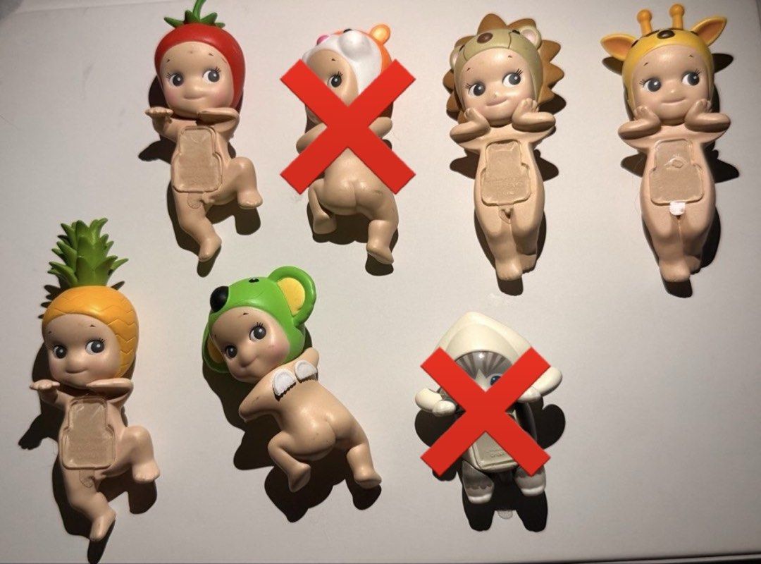 RUSH SALE SONNY ANGELS HIPPERS (Category: Designer & Blind Box Toys) located in Cebu City. Submitted by mariatan16 (Listing ID 1444841893, Image 2). Description: Sonny Angels: 🏷️ ₱500 each Mofusand: SOLD - Legit 💯 - Brand New - NO to low ballers - Slightly Negotiable - No Joy Reservations RFS: decluttering and need of funds and i never used this and i lost the boxes and packaging and i dont like sonny angels anymore Dm if you want more pictures