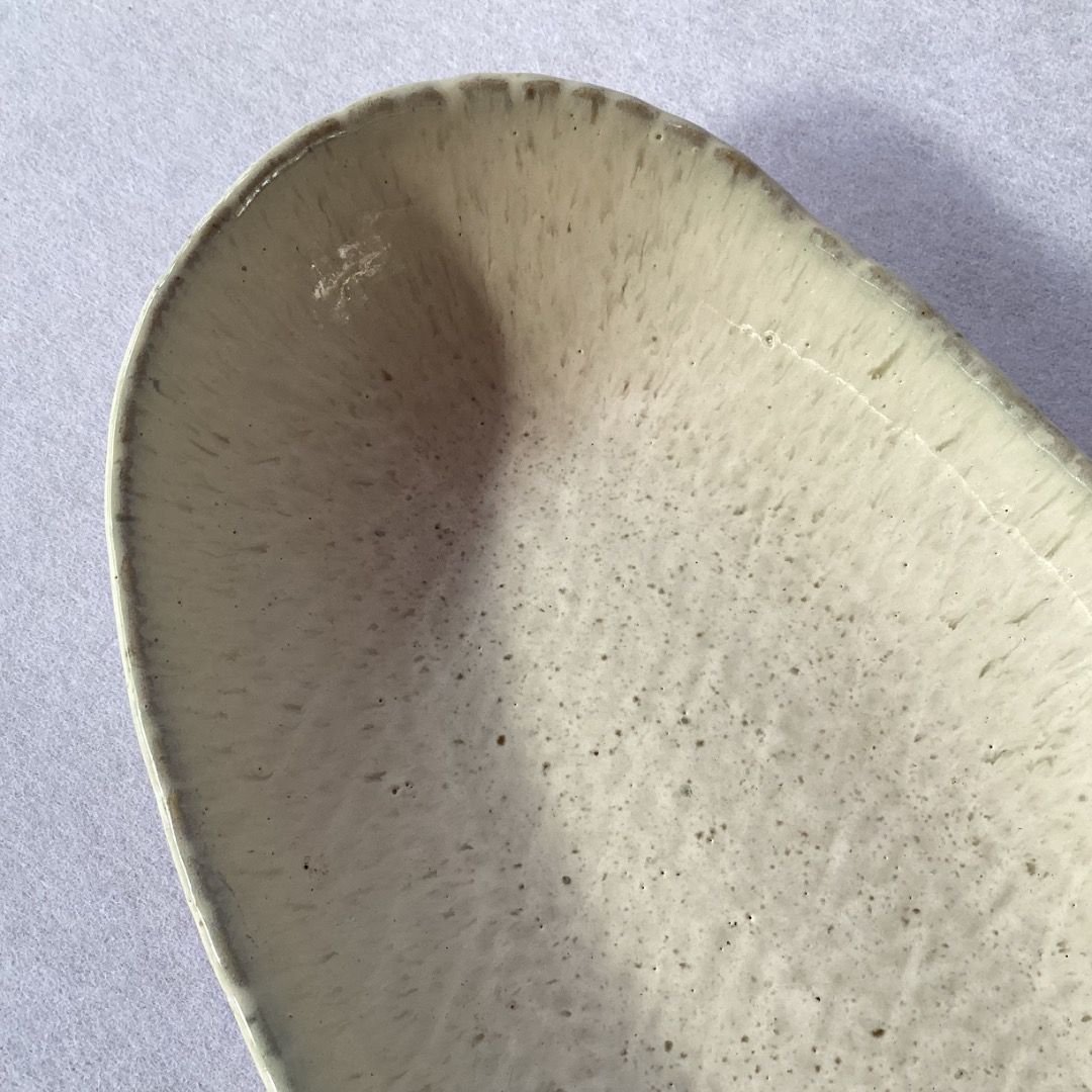 Rustic Wabi-Sabi Oval Shallow Ceramic Serving Bowl (Category: Vases & Decorative Bowls) located in Davao. Submitted by eclectic1925 (Listing ID 1463062492, Image 3). Description: Php250 Rustic Wabi-Sabi Oval Shallow Ceramic Serving Bowl H: 2 inches L: 11 inches W: 6.5 inches Please REVIEW PHOTOS We use 100% repurposed packaging materials SF starts at Php70 via Flash Express First to pay.