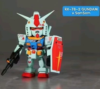 RX-78-2 Gundam Kenny Wong Version Figure (Category: Gundam & Model Kits) located in Makati City. Submitted by newtypecollectibles (Listing ID 1462939672, Image 2). Description: - New / Unused (see last photo) - Height: Approx. 3.9 inches - Special edition with markings by Kenny Wong (creator of Molly) Php 1,900 [LAST price].
