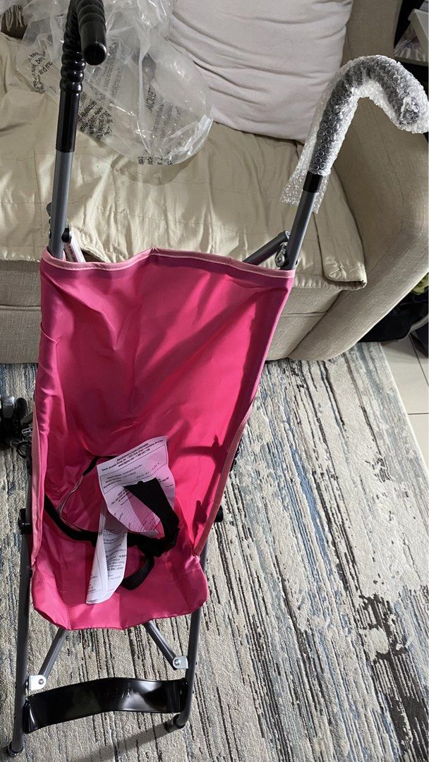 Safety 1st umbrella stroller with out canopy pink (Category: Strollers) located in Pasay City. Submitted by teddysundays (Listing ID 1462944609, Image 2). Description: Brand new, pink color safety 1st umbrella stroller , without canopy rfs-double gift Open for offers.