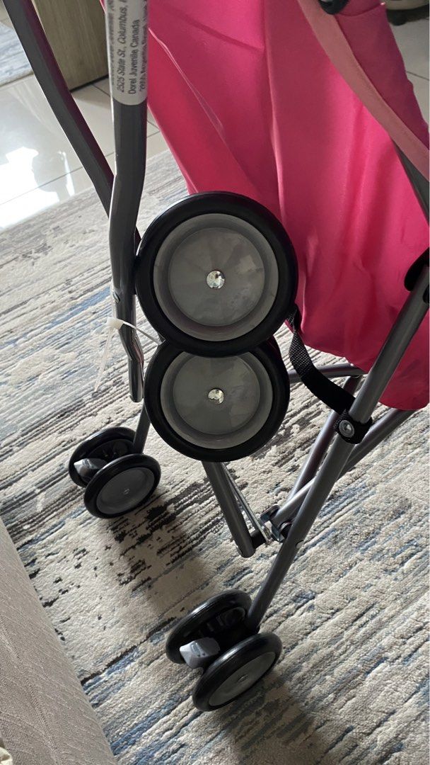 Safety 1st umbrella stroller with out canopy pink (Category: Strollers) located in Pasay City. Submitted by teddysundays (Listing ID 1462944609, Image 3). Description: Brand new, pink color safety 1st umbrella stroller , without canopy rfs-double gift Open for offers.