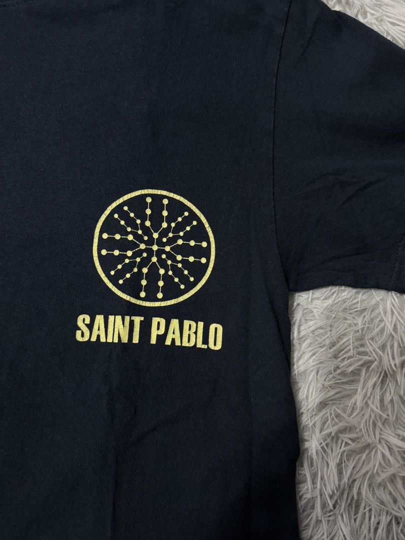Saint pablo (Category: Tshirts & Polo Shirts ) located in Cavite. Submitted by timsiojo (Listing ID 1462896657, Image 3). Description: Dimension L27W19 Good condition Issue hairlines .