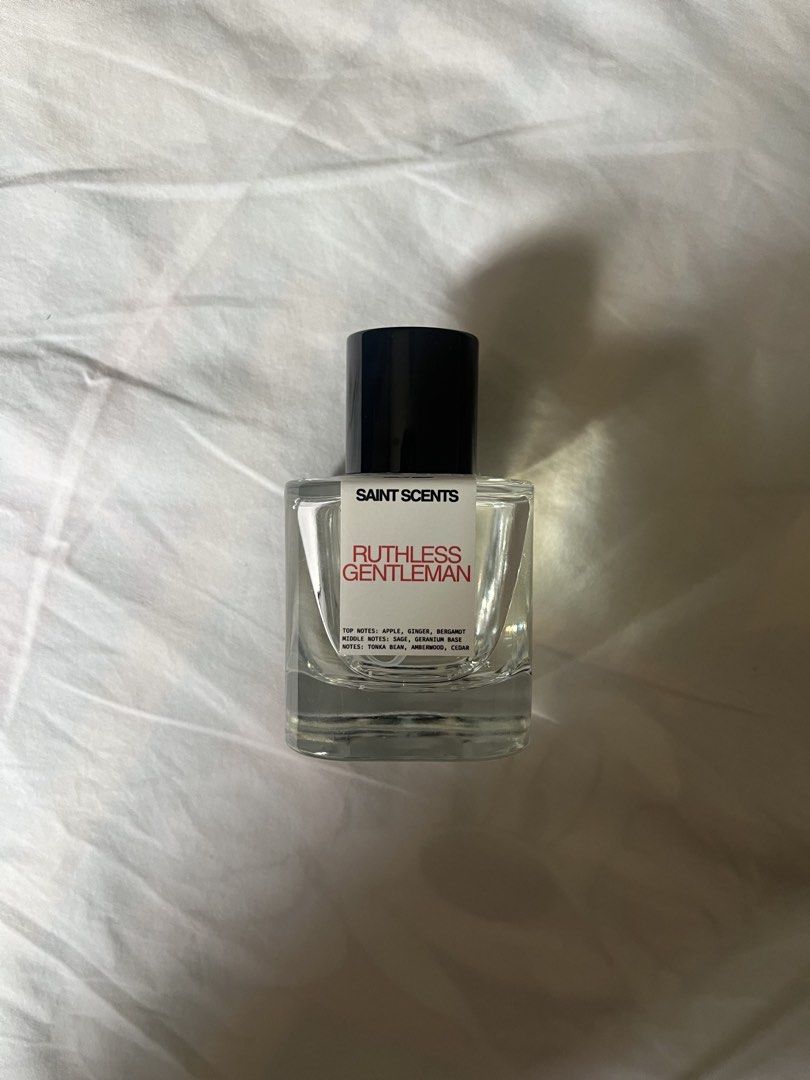 Saint Scents Ruthless Gentleman (yedp) (Category: Fragrance & Deodorants) located in San Fernando. Submitted by cali.garments (Listing ID 1462933744, Image 2). Description: haven’t been used juice level complete.