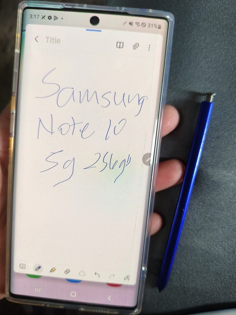 Samsung Galaxy Note 10 5g 256gb (Category: Samsung) located in Manila. Submitted by verwin016 (Listing ID 1462958683, Image 1). Description: .
