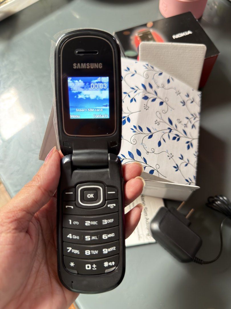 samsung GT E1150 (Category: Early Generation Mobile Phones) located in Quezon City. Submitted by auspv_collections (Listing ID 1462943675, Image 3). Description: 📱VINTAGE PHONES ONHAND 📍nokia 8310 - 2,800 📍nokia 5300 - 4,000 📍nokia 5310 - 2,800 📍nokia 3310 - 3,500 📍nokia 6510 - 3,500 📍nokia 6300 - 2,800 📍nokia 5110 - 4,000 📍nokia 6150 - 3,500 📍nokia 6120 - 2,300 📍motorola v3 - 3,000 📍samsung e1272 - 1,800 .