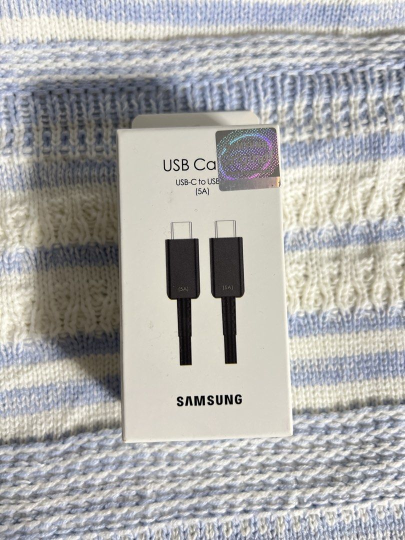 SAMSUNG USB C TO C CABLE (Category: Chargers & Cables) located in Manila. Submitted by as_onlineshop11 (Listing ID 1463096689, Image 1). Description: .