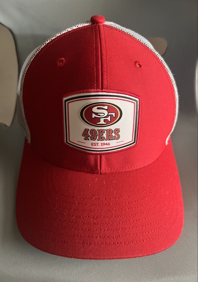 San Francisco 49ers ‘47 Trucker Snapback Cap (Category: Caps & Hats) located in Quezon City. Submitted by miserab_les (Listing ID 1462892918, Image 1). Description: San Francisco 49ers ‘47 Trucker Snapback Cap Used, good condition P1,000 GCash or BPI transfer Pick up at Tandang Sora, QC Courier delivery at buyer’s expense Shipping LBC COP.