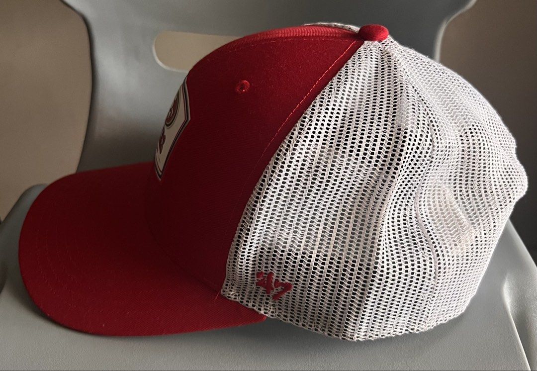 San Francisco 49ers ‘47 Trucker Snapback Cap (Category: Caps & Hats) located in Quezon City. Submitted by miserab_les (Listing ID 1462892918, Image 3). Description: San Francisco 49ers ‘47 Trucker Snapback Cap Used, good condition P1,000 GCash or BPI transfer Pick up at Tandang Sora, QC Courier delivery at buyer’s expense Shipping LBC COP.
