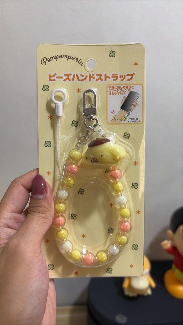 Sanrio Cinnamoroll / Hangyodon / Pompompurin Phone Strap (Category: Character Goods) located in Caloocan City. Submitted by neverletmigo (Listing ID 1462935709, Image 3). Description: - Available Characters: Cinnamoroll, Hangyodon, Pompompurin MOP: GoTyme | BPI Meetups Preferred (Weekends Only): SM Grand Central | SM North EDSA | Trinoma Shipping via: LBC | Grab | Lalamove 📩 PM to order or inquire. 💰 Payment First policy to avoid joy reservers 