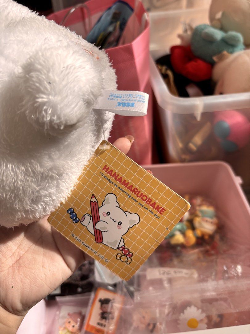 Sanrio Hanamarubake White Cat Plush Toy (Category: Plushies & Soft Toys) located in Bulacan. Submitted by littletrinks (Listing ID 1462967527, Image 3). Description: .
