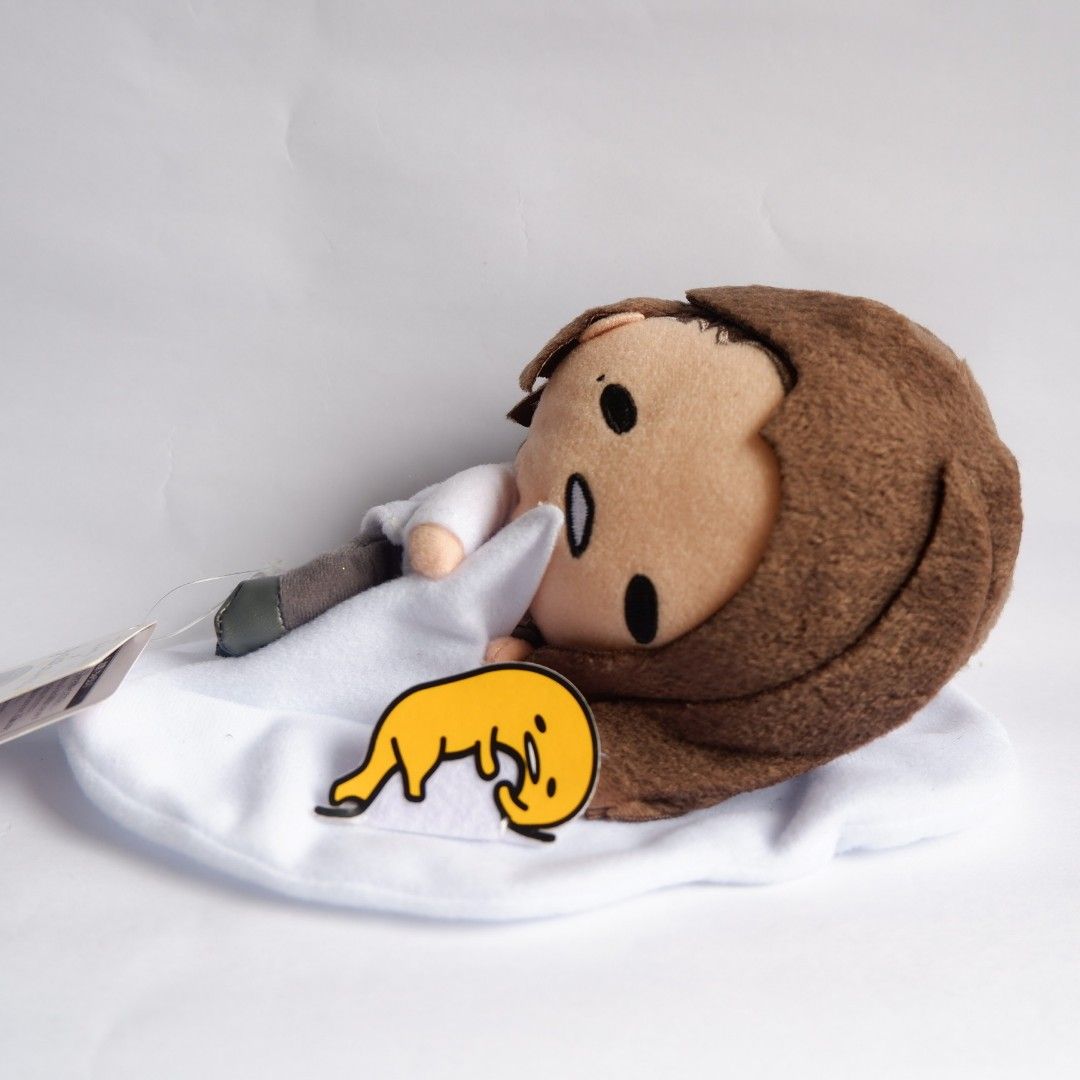 Sanrio Jin x Gudetama Plush (Category: Plushies & Soft Toys) located in Taytay. Submitted by kyo.mono (Listing ID 1462932313, Image 1). Description: 💟Follow us on IG: kyo.mono for faster replies TikTok: kyo.mono_ for videos and review Brand new with paper tag Auth from Japan Actual photo posted.