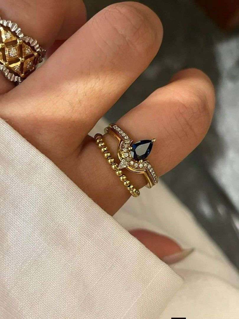 Sapphire and Natural Diamond 18K (Category: Rings) located in Malolos. Submitted by keenhorse_ef38ab (Listing ID 1463028800, Image 3). Description: Sapphire and Natural Diamond 18K Gold Ring A minimalist yet stylish aesthetic 7-10DAYS ARRIVAL 50% DOWNPAYMENT PLS DM FOR PRICE INQUIRIES .