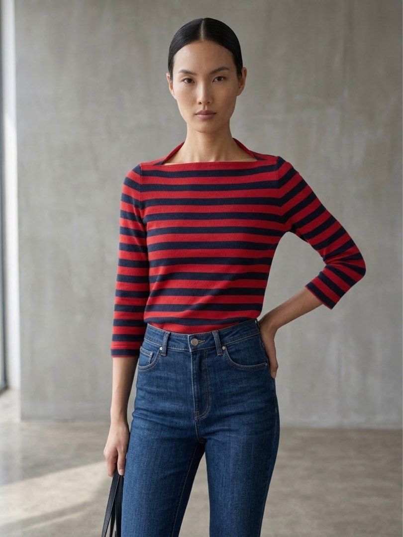 SATURDAY KATE SPADE STRIPED TOP (Category: Others Tops) located in Pasig City. Submitted by vetementsdemanila (Listing ID 1463084170, Image 1). Description: SATUDAY KATE SPADE STRIPED TOP New without tags Size: SMALL Bust: 34 inches Length: 24 inches P1780 PLUS SHIPPING.
