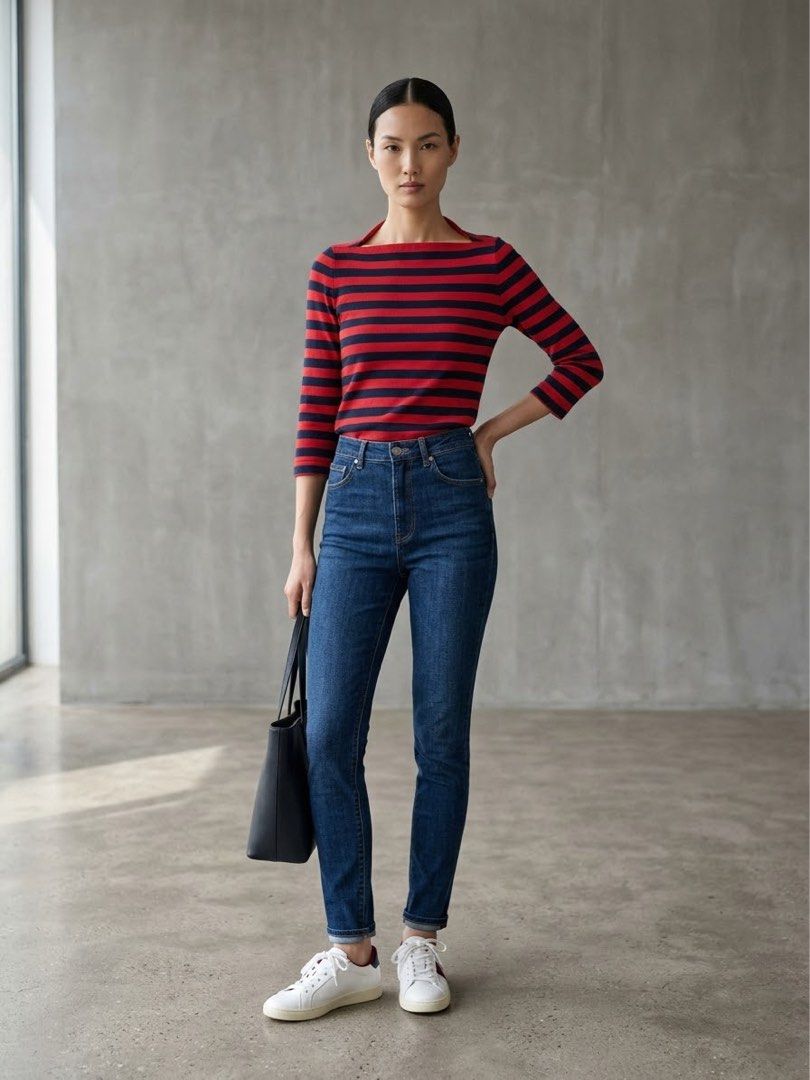 SATURDAY KATE SPADE STRIPED TOP (Category: Others Tops) located in Pasig City. Submitted by vetementsdemanila (Listing ID 1463084170, Image 2). Description: SATUDAY KATE SPADE STRIPED TOP New without tags Size: SMALL Bust: 34 inches Length: 24 inches P1780 PLUS SHIPPING.