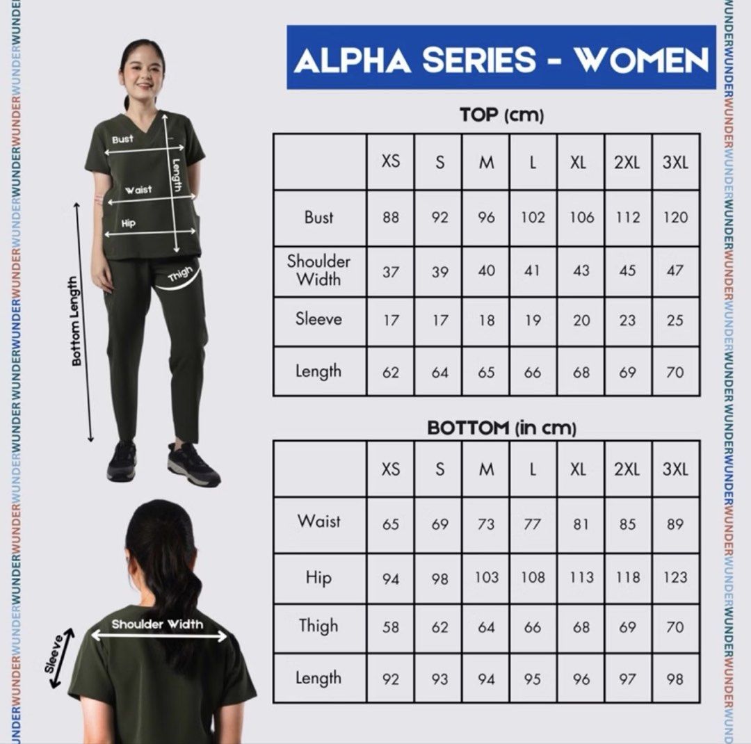 Scrub suit set (Category: Sets or Coordinates) located in Cebu City. Submitted by harzg (Listing ID 1462944816, Image 2). Description: Brand: Wunder - indonesian brand - size: XS RFS: will buy another obe.
