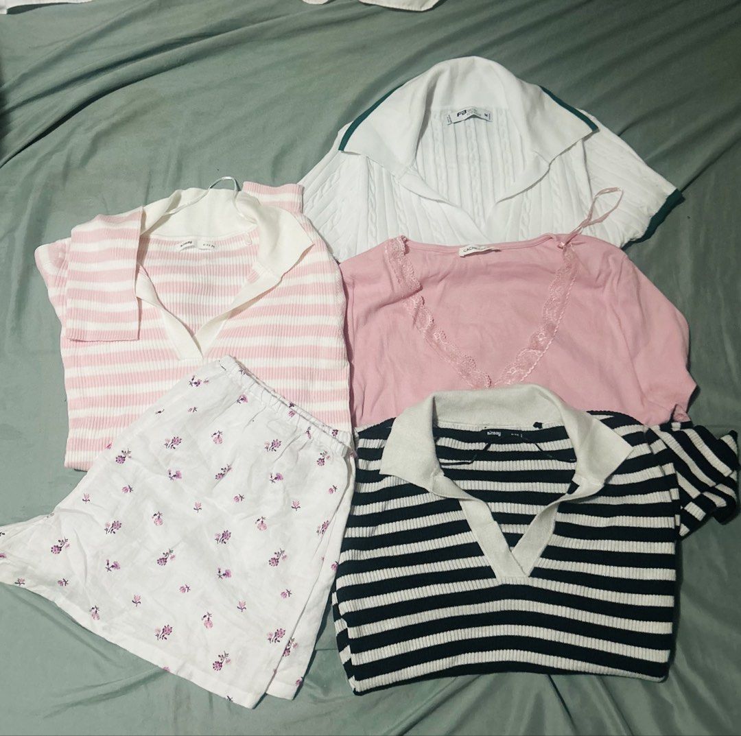 Set only (Category: Formal Shirts) located in Manila. Submitted by sars_16 (Listing ID 1463061468, Image 1). Description: All sets Small to xl size All brandnew Overruns Bkk tops.
