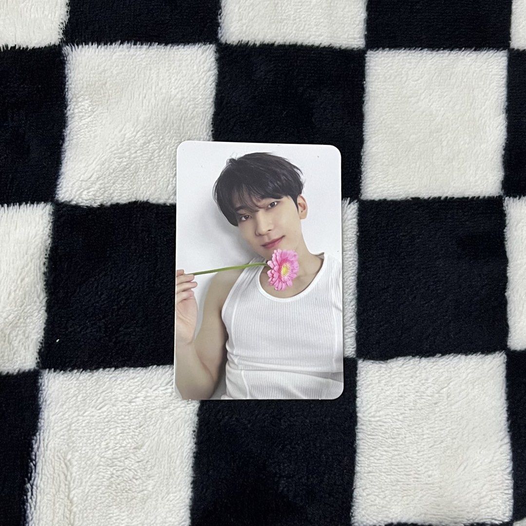 Seventeen official pc - Wonwoo Dear Ver RPC (Category: K-Wave Merchandise) located in Tagum. Submitted by luvchinchin (Listing ID 1463079752, Image 1). Description: Seventeen official pc - Wonwoo Dear Ver RPC •₱200 + sf •payo •mop: gcash / maribank •mod: j&t.