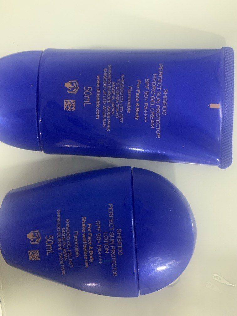SHISIEDO SUNSCREEN EACH (Category: Face Care) located in Quezon City. Submitted by prelovedsaleitems (Listing ID 1462889541, Image 2). Description: .