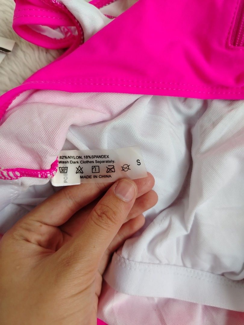 (S-M) One Piece Swim (Category: Bikinis & Swimsuits) located in Paranaque City. Submitted by closetbykimkirsten (Listing ID 1462966818, Image 3). Description: 🎀Like New🎀 ✨Brand: Cut Tag ⚡Padded 🪷Size: Small-Medium 💸Price: P250 (Non Negotiable) ♦️All Items are PRELOVED in good condition. ♦️Please do manage your expectations. ♦️WASH before USE ♦️BUY at your own RISK 🔥NO RETURN NO EXCHANGE POLICY🔥 ⛔BOGUS BUYER/JOY RESERVER will be posted in ev