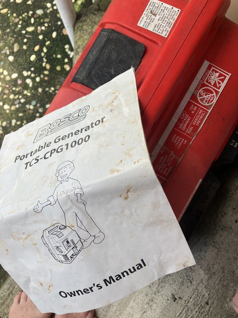 Small generator (Category: Everything Else Others) located in Manila. Submitted by mysweetboracay (Listing ID 1462894069, Image 3). Description: It’s working good. Takes unleaded .