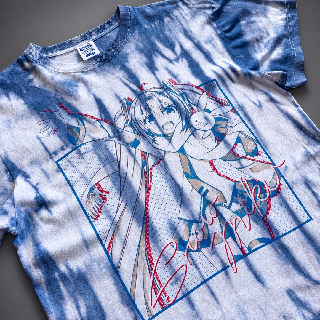 SNOWMIKU TIE DYE SHIRT (Category: Formal Shirts) located in Taguig. Submitted by clarrk95 (Listing ID 1462997787, Image 2). Description: Snowmiku Tie Dye Shirt Size: one size Length: 26inches Width: 22inches PRICE: ₱300 ONLY! ✅ very good condition ✅ add shipping fee ✅ ignoring LP inquiry Shipping: Lalamove | J&T | LBC Location: Taguig📍 Payment: Gcash | Bank | Cash FB: THRFT IG: thrft_25 DM for more detailed pics.📩.