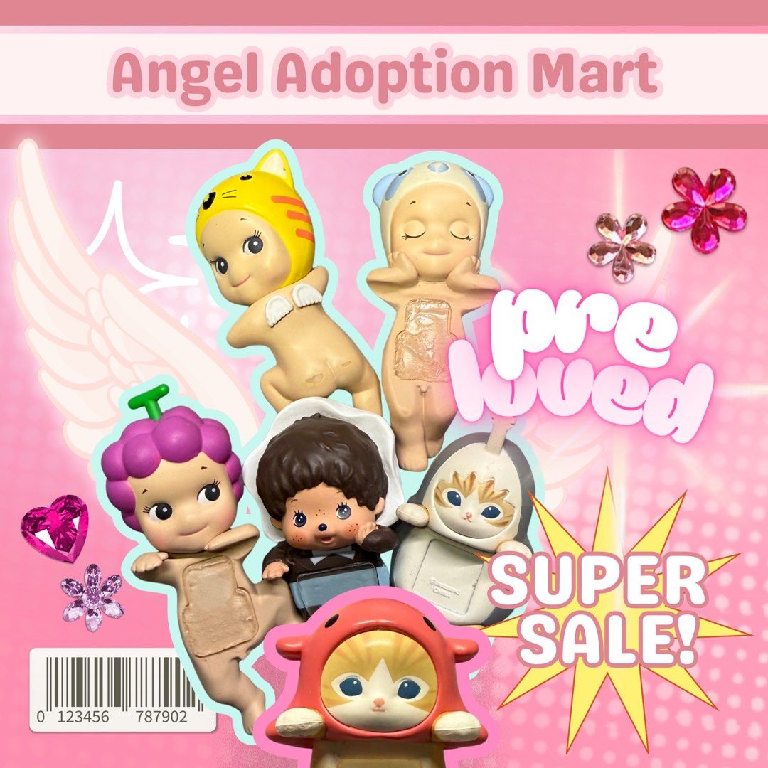 Sonny Angel Mofusand Monchichi Preloved Set (Category: Designer & Blind Box Toys) located in Manila. Submitted by camille_ch (Listing ID 1462935998, Image 1). Description: PRE-LOVED SONNY ANGEL MONCHICHI MOFUSAND HIPPERS Need a hipper rotation without breaking the bank? RFS: decluttering 🫶 100% authentic bought from Fully Booked 🫶 feel free to ask for more photos Condition: 👑Overall intact 👑Sticker portion (to attach hipper) not included - yo