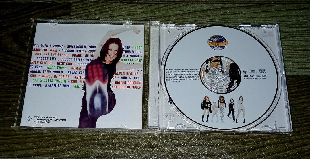 SPICE GIRLS - SPICEWORLD CD JAPAN (Category: CDs & DVDs) located in Talavera. Submitted by thalifan46 (Listing ID 1462977118, Image 2). Description: SPICE GIRLS - SPICEWORLD CD JAPAN NOTE : WAG NA LANG MAG MESSAGE KUNG HINDI NAMAN INTERESADO SA ITEM AT HANAP LANG AY KAKWENTUHAN.. WHAT YOU SEE IS WHAT YOU GET 100% ORIGINAL AUTHENTIC.. MOP : GCASH OR PALAWAN.. COURIER :LBC, JRS, J&T.. STRICTLY NO COD‼️.