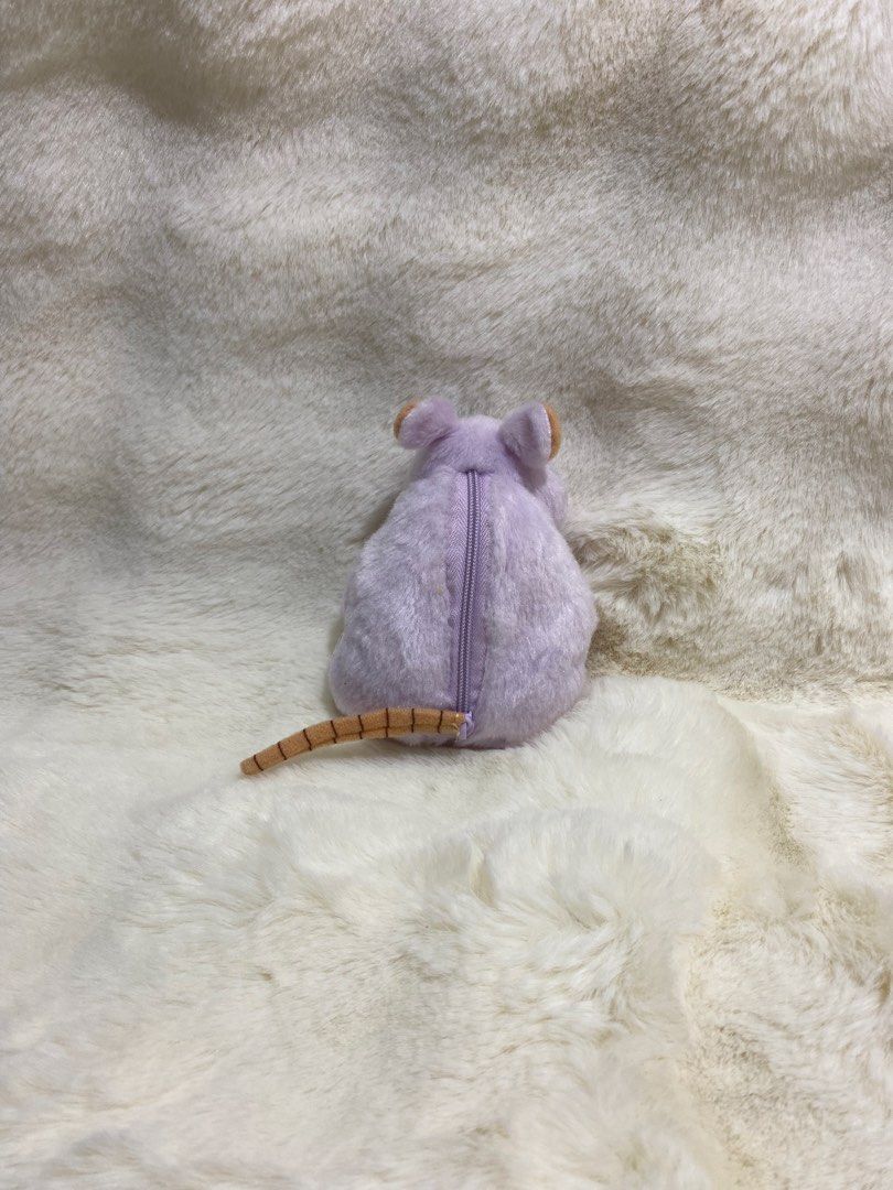 Spirited Away “Boh” plush coinpurse (Category: Plushies & Soft Toys) located in Kalibo. Submitted by ollie_stuffshop (Listing ID 1462908464, Image 2). Description: Before you send your inquiries: ❗️Last Price is already posted ❗️Manage your expectations, WYSIWYG ❗️May need washing ❗️Dropoff is every Wednesday & Sunday - Adorable purple plush pouch shaped like a cute mouse. - Features a convenient zipper closure on the back. - Soft and fuzzy mater