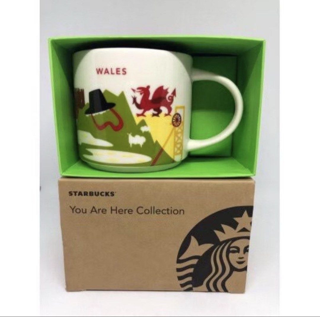 starbucks you are here wales mug (Category: Coffee & Tea Tableware) located in Quezon City. Submitted by fashionifywardrobe8899 (Listing ID 1463099607, Image 1). Description: .