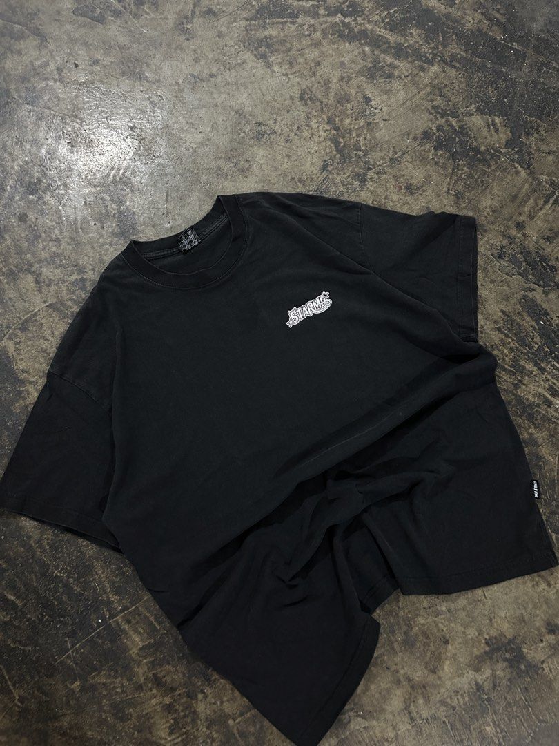 STARMD TEE (Category: Tshirts & Polo Shirts ) located in Mandaluyong City. Submitted by mauithrift (Listing ID 1463010956, Image 1). Description: CRACK PRINTS.