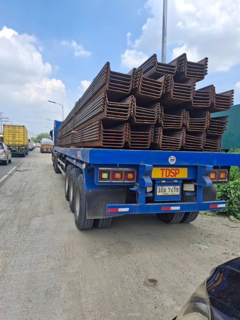 Steel Sheet Piles for Construction Projects (Category: Bedding & Towels) located in Quezon City. Submitted by lmabansag30 (Listing ID 1463109939, Image 2). Description: - Heavy duty steel sheet piles - Ideal for construction and civil engineering - Strong and durable material - Available in bulk quantities - Contact us for pricing and delivery.