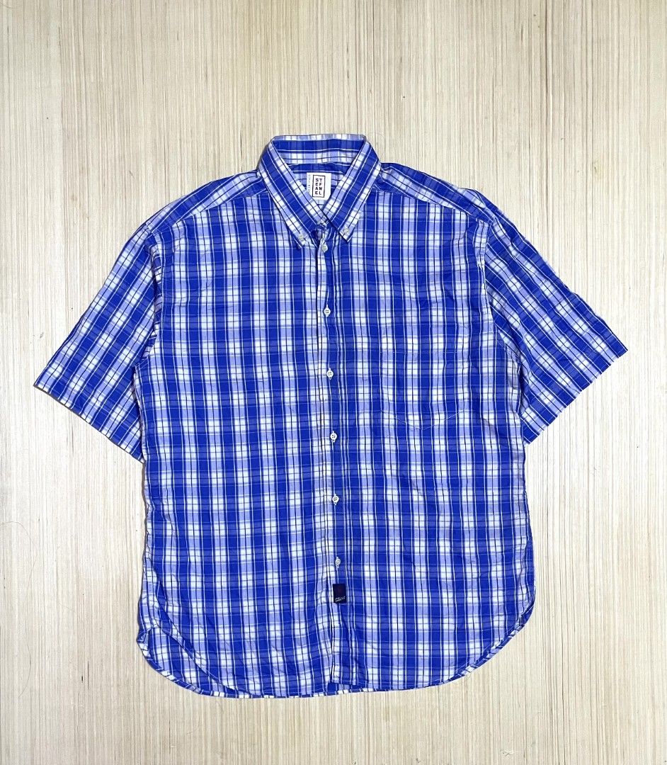 Stefanel Plaid Polo (Category: Formal Shirts) located in Cabanatuan. Submitted by yman.hayme (Listing ID 1463106814, Image 1). Description: Excellent Condi Dimes: 29x23.5.