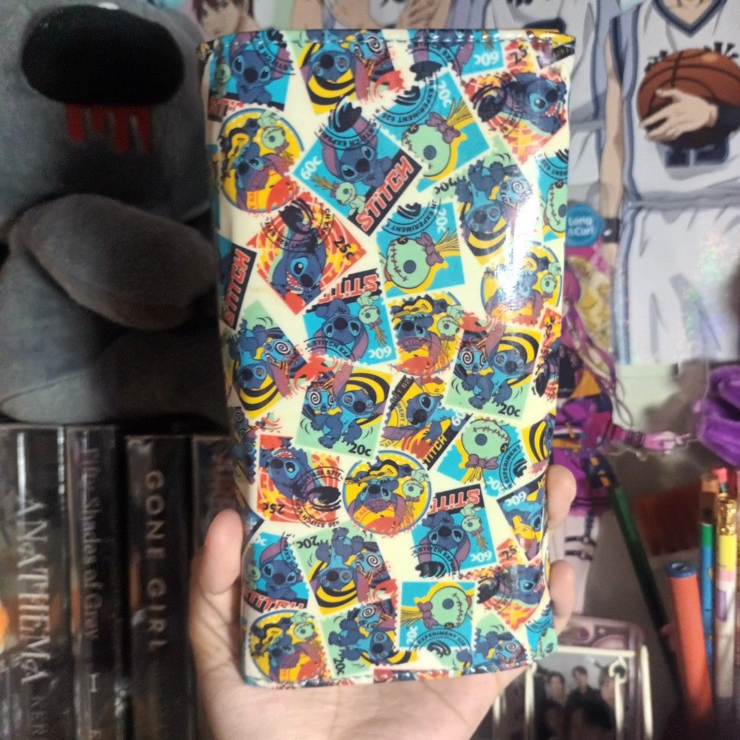 Stitch Long Wallet (Category: Luxury Bags & Wallets) located in Las Pinas. Submitted by rieries_shop (Listing ID 1462973174, Image 2). Description: - as is - pm me for more info/pic - Mop: Gcash/Maya/Gotyme/Maribank.